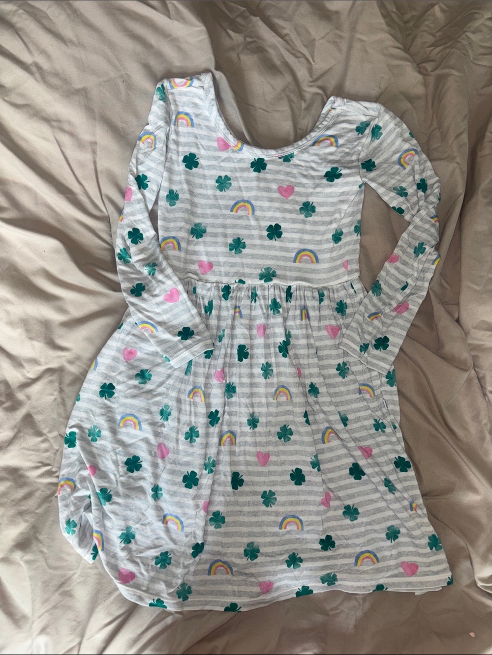 Little Sleepies Shamrock Dress